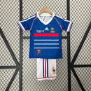 Camiseta Francia I Especial Final Mundial 98 Conjunto Infantil (Retro)