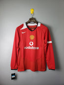 Manchester United I 2005 Hombre (Retro) Manga Iarga