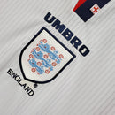 Camiseta Inglaterra 97/99 Hombre (Retro) Manga Iarga
