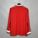 Manchester United I 98/99 Hombre (Retro) Manga Iarga