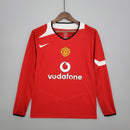 Manchester United I 04/05 Hombre (Retro) Manga Iarga