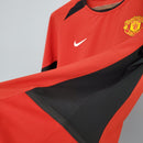 Manchester United I 02/03 Hombre (Retro) Manga Iarga