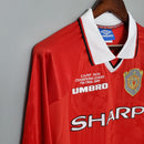 Manchester United I 99/00 Hombre (Retro) Manga Iarga