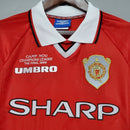 Manchester United I 99/00 Hombre (Retro) Manga Iarga