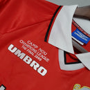 Manchester United I 99/00 Hombre (Retro) Manga Iarga