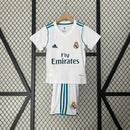 Camiseta Real Madrid I 17/18 Conjunto Infantil (Retro)