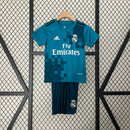 Camiseta Real Madrid IIII 17/18 Conjunto Infantil (Retro)