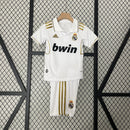 Camiseta Real Madrid I 11/12 Conjunto Infantil (Retro)