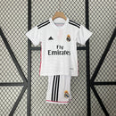 Camiseta Real Madrid I 14/15 Conjunto Infantil (Retro)