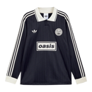 Oasis - Live '25 adidas Long Sleeve Football Shirt Black/Cream White