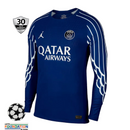 Thai Version PSG 24/25 Fourth Long Sleeve Camiseta
