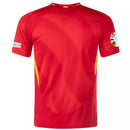 Spain Home 24/25 Men's Jersey with UEFA Nations League and Euro Patches