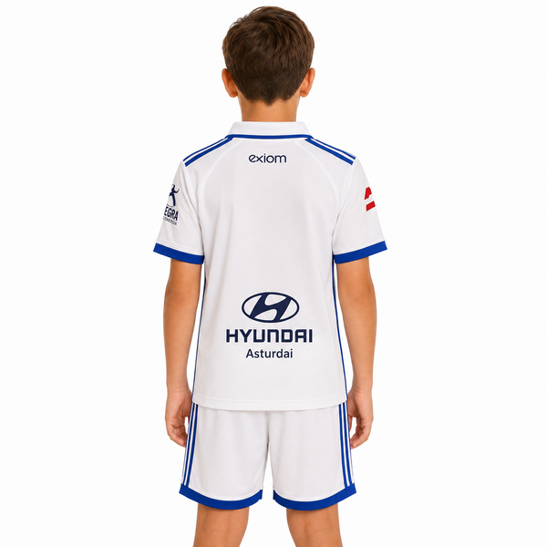 Real Oviedo Visitante 2026/27 Conjunto Infantiles