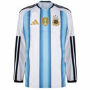 Camiseta Manga Larga Argentina Copa Del Mundo 2026 - Version fan