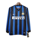 Camiseta Inter Milão Hombre (Retro) Manga Iarga