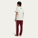 Edição Oasis — T-shirt Oasis Tour 3 Riscas Creme Branco