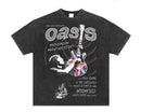 Oasis Edição — T-Shirt da digressão Máximo de Manchester