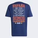 Camiseta Campeones Azul Hombre - España