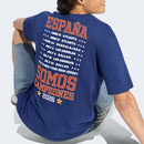 Camiseta Campeones Azul Hombre - España