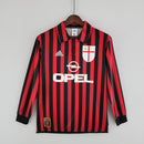 Milan Xvi 99/00 Hombre (Retro) Manga Iarga
