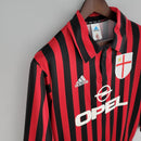 Milan Xvi 99/00 Hombre (Retro) Manga Iarga