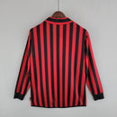 Milan Xvi 99/00 Hombre (Retro) Manga Iarga