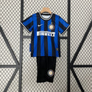 Camiseta Inter De Milan I 09/10 Conjunto Infantil (Retro)