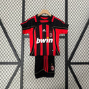 Camiseta Milan I 06/07 Conjunto Infantil (Retro)
