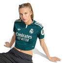 Camiseta Crop-top Real Madrid Segunda Equipación 2026-2027 Mujer