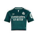 Camiseta Crop-top Real Madrid Segunda Equipación 2026-2027 Mujer