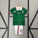 Camiseta Mexico I 1998 Conjunto Infantil (Retro)