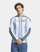 Camiseta Manga Larga Argentina Copa Del Mundo 2026 - Version fan